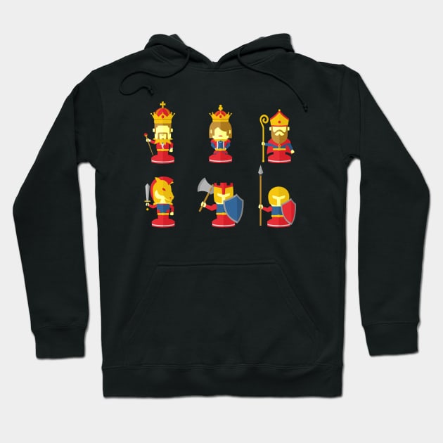 Chess Pieces avatar Hoodie by Shankara